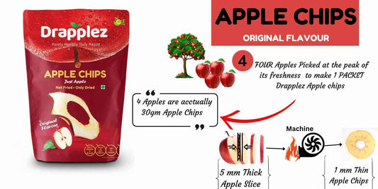 Apple Chips Original - Crispy and Delicious Snack