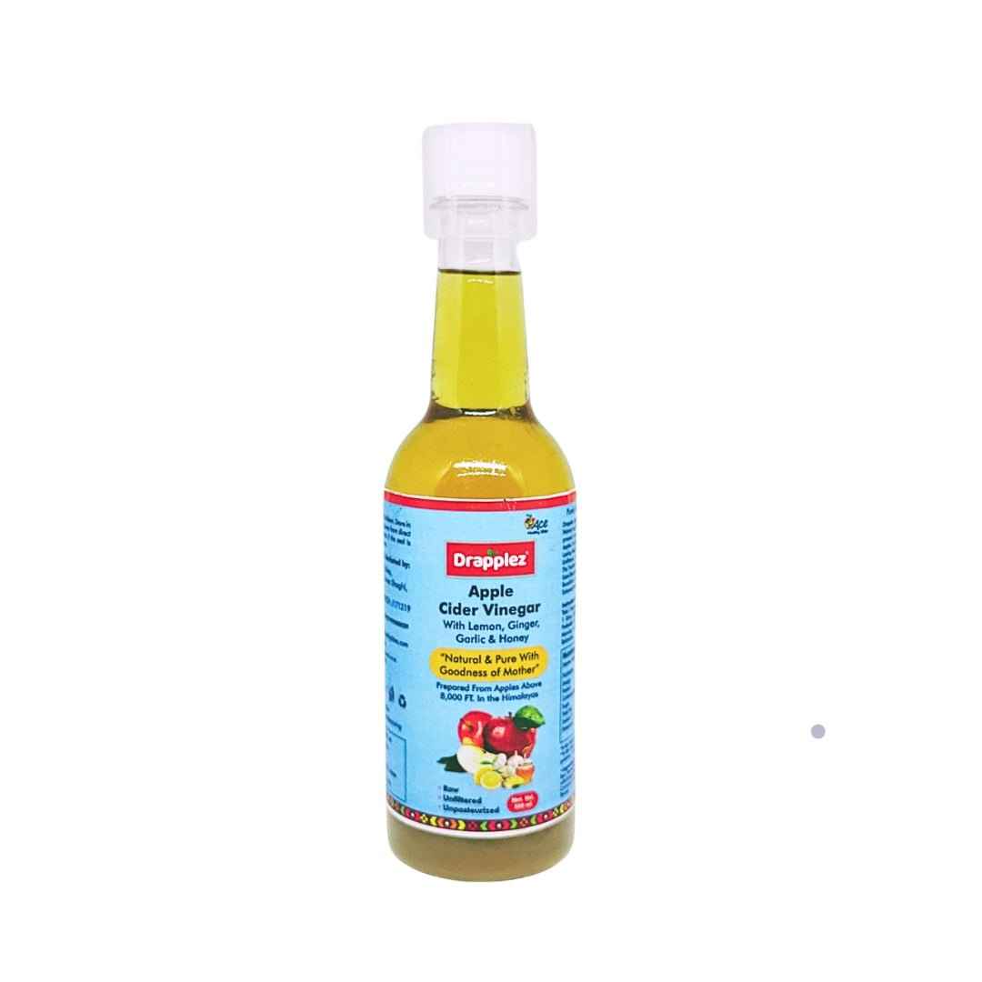 ACV with Honey Lemon Ginger Garlic - Natural Wellness Blend
