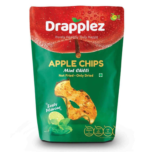 Apple Chips Zesty Mint Chilli  – Crunchy and Flavorful Snack